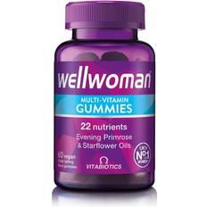 Bær - Multivitaminer Vitaminer & Mineraler Vitabiotics Wellwoman Multivitamin Gummies 60 stk