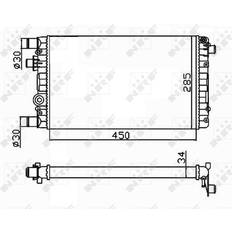 Computer Cooling NRF Radiator, engine cooling 53602