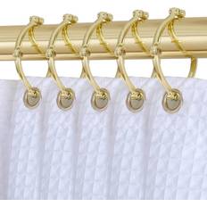 Yellow Shower Curtain Hooks Utopia Alley Shower Rings, Shower