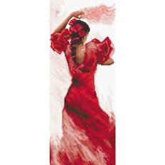 Letistitch counted cross stitch kit "the dance of spain" 36x14cm, diy
