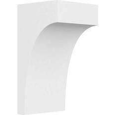 Baseboard Mouldings Ekena Millwork 5 Standard Stockport Architectural Grade PVC Corbel, White