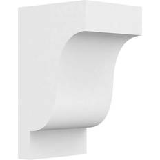 Baseboard Mouldings Ekena Millwork 5 Standard Newport Architectural Grade PVC Corbel, White