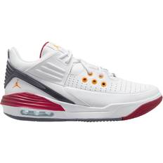 Jordan max aura 5 NIKE Jordan Max Aura 5 M - White/Cardinal Red/Light Graphite/Vivid Orange