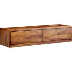 Wohnling Lowboard Sheesham Fernsehschrank 108x25cm