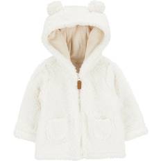 Carter's Baby Zip-Up Sherpa Cardigan - Ivory