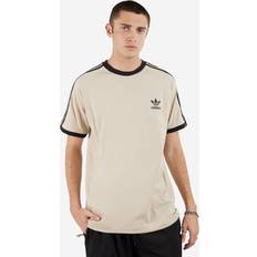 adidas Men's 3-Stripes Tee Beige