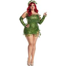 Party King Poisonous Villain Women's Costume Plus Size