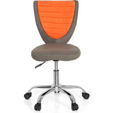 Orange Mobiliers Assis hjh OFFICE Kiddy Comfort Pivotante Pour Des Enfants Gris Orange