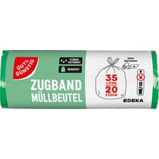 Müllentsorgung GUT&GÜNSTIG Müllbeutel 35,0 l grün, 20 St.