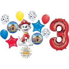 Foil Balloons Paw Pups on Patrol Marshall 3rd Birthday Party Supplies Balloon Bouquet Decorations