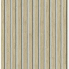 Nuwallpaper Natural Slat Wood Peel & Stick