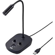 SANWA SUPPLY Stand Microphone Type USB Speaker Phone MM-MC37