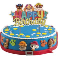 Dekora Happy Birthday Topper Kagedekoration