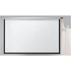 Aarco Products MPS-70 Motorized Electronically Operated Projection Screen Matte White