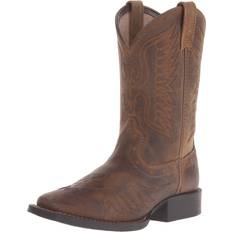 M Riding Shoes Children's Shoes Ariat Honor Western Boot Distressed Brown