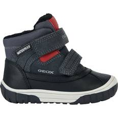 Geox Vinterskor Barnskor Geox Klett-Boots OMAR gefüttert in dark grey/red