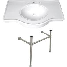 Bathroom Sinks Kingston Brass Vpb137.St-T-Set Templeton