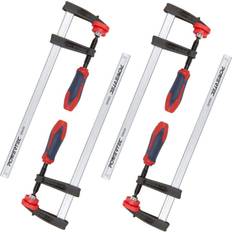 Powertec 330 lbs. F Style Bar for Woodworking 4-Pack Screw Clamp