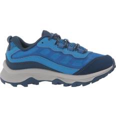 Textile Climbing Shoes Children's Shoes Merrell Kid's Moab Speed Low - Blue