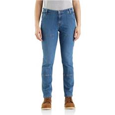 Carhartt Damen Jeans Carhartt Women's Rugged Flex Relaxed Fit Double-Front Jean, Linden