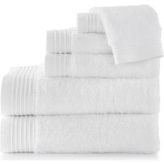 Bamboo Guest Towels Alley Rayon Bamboo Basic Guest Towel White