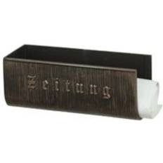 Newspaper Racks Albert A-142391, braun-messing Zeitschriftenhalter
