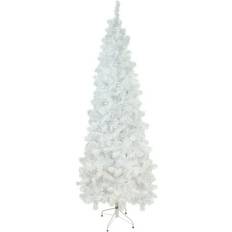 7.5 ft pre lit pencil christmas tree Northlight Seasonal 7.5' Pre-Lit Pencil Pine Christmas Tree