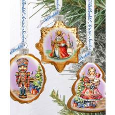 DesignoCracy Nutcracker Keepsake Mercury Christmas Tree Ornament