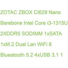 Zotac ZBOX CI629 Nano
