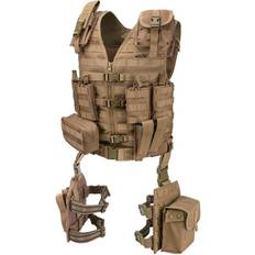 Chalecos de Peso on Black Friday sale Barska Loaded Gear VX-100 Tactical Vest and Leg Platforms, Flat Earth