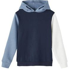 Recycled Materials Hoodies Name It Kalpo LS Hoodie - China Blue (13204813)