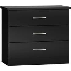 SECONIQUE Nevada High Gloss Chest of Drawer