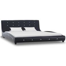 Bed with mattress Barnrum vidaXL Bed with Memory Foam Mattress 69.5cm Sängram 160x200cm