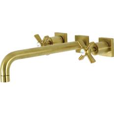 Brass Kitchen Faucets Kingston Brass KS605.ZX Millennium Mounted Tub Filler Brass