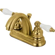 Bronze Bath Taps & Shower Mixers Kingston Brass Restoration Collection KB5617PL 4-Inch Bronze