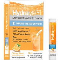 Vitamins & Minerals HydraLyte Electrolytes Plus Immunity, Citrus Low Powder