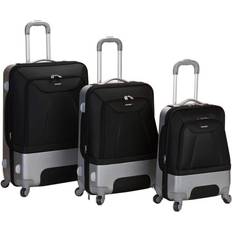 Rockland Suitcase Sets Rockland Luggage Rome 3 Hybrid EVA/Hardside