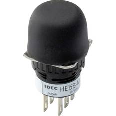 Idec HE5B-M2PB Toggle switch 125 V AC, 30 V 3 A 1 x On/Off/On latch L x W x H 20 x 20 x 31 mm IP40 Front 1 pcs