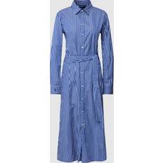 Polo Ralph Lauren Cotton Midi Dress - Blue