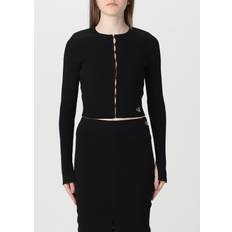 Calvin Klein Trøjer Calvin Klein Cropped Hook and Eye BLACK
