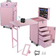 Dressing Tables BYOOTIQUE Nail Station Train Case Dressing Table