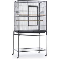 Prevue Pet Products Prevue Pet Wrought Iron Flight Bird Cage with Stand, Chalk