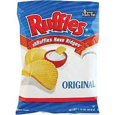 Ruffles original potato chips bag 64/carton