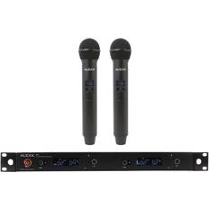 AP62OM2 Wireless mic system, R62 2ch diversity receiver, 2x OM2 handheld transmitters