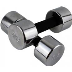 Master Chrome dumbbells 5 kg x 2 [Levering: 6-14 dage]