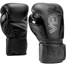 Venum Elite EVO Guantes de Boxeo, Negro/Negro, Oz