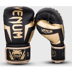 Martial Arts Venum Elite Boxing Gloves Boxhandschuhe, Schwarz/Gold, Oz