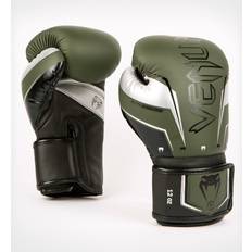 Gloves Venum Elite Boxing Gloves Khaki/Silver 12oz