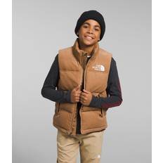 The North Face Jungen Westen The North Face Kids Kids Tan 1996 Retro Nuptse Big Kids Down Vest I0J Almond Butter