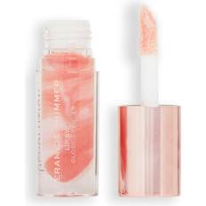 Productos labiales Makeup Revolution Brillo de labios Ceramide Shimmer Lip Swirl Glitz Nude